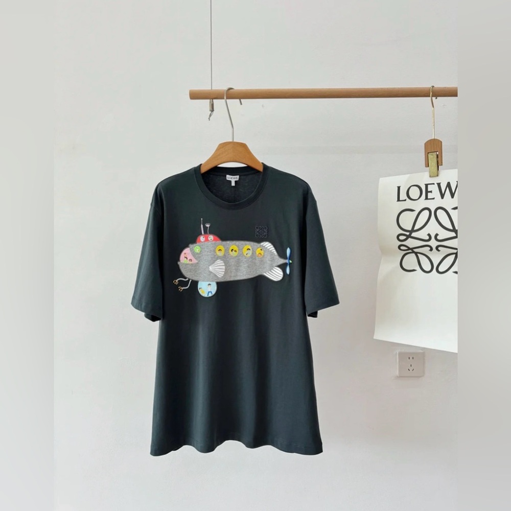 LOEWE / SUBMARINE EMBROIDERED LOGO PATCH !!!